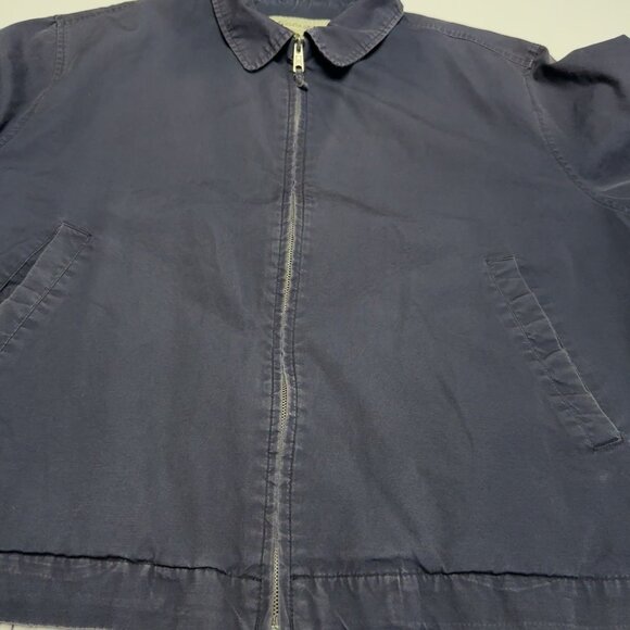 Eddie Bauer Outdoor Outfitters Jacket Mens 2XL Blue Full Zip Collared - Picture 5 of 16